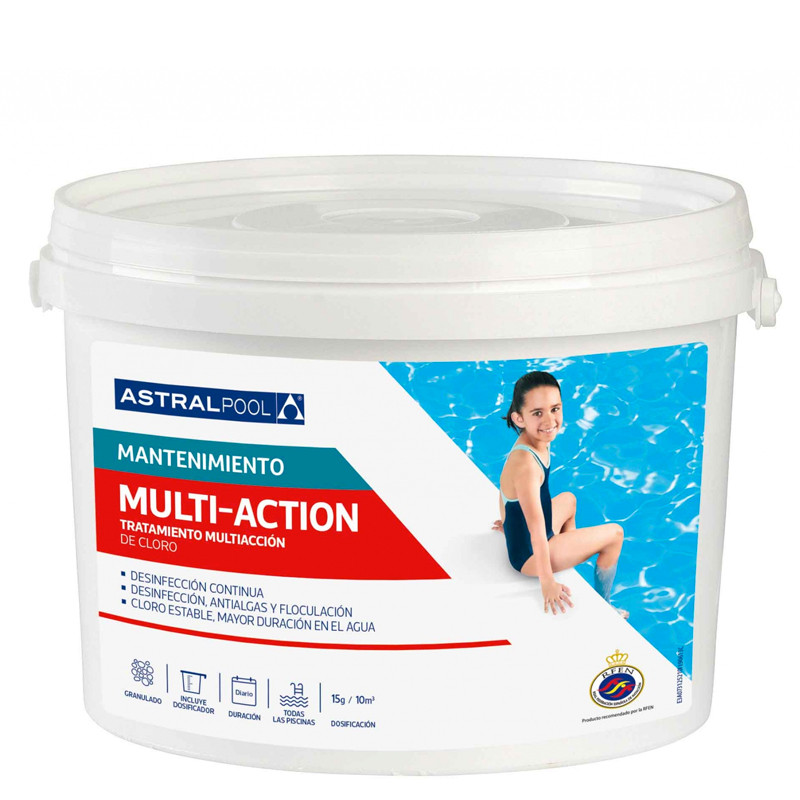 ASTRA Cloro granulare multiazione 5 kg. Astra Pool