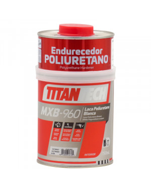 TitanTech Satin White PU Lacquer MXB-960 750 ml TITANTEHC