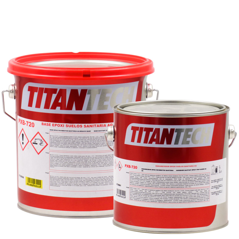TitanTech EPOXY SANITARY FLOORS AQ PXB-720 4 L TITANTECH