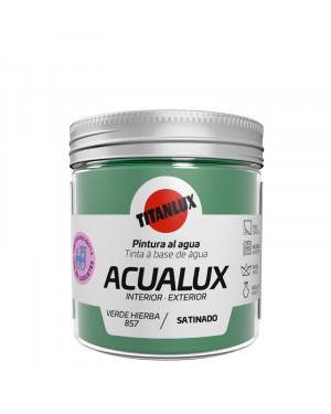 Titanlux Farbe auf Wasserbasis Acualux Green Colors Titanlux 75 ml