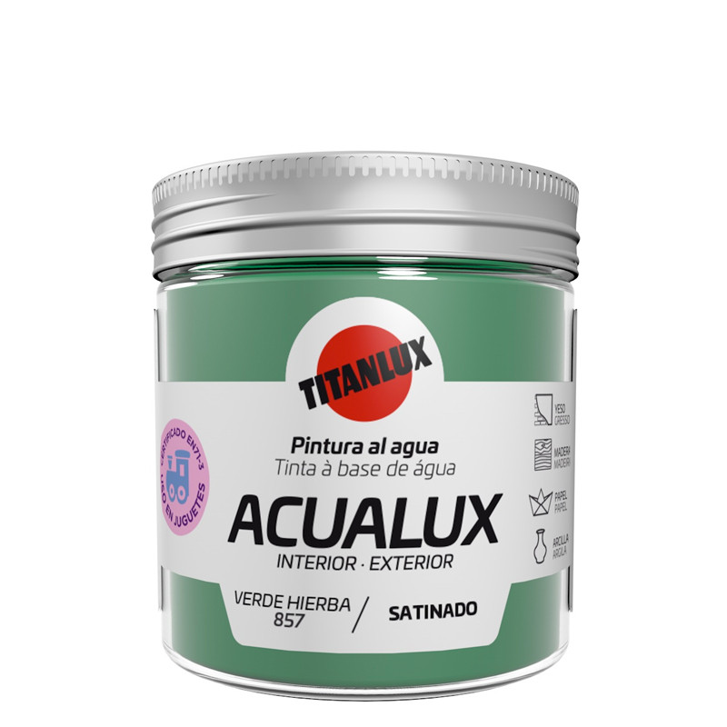 Titanlux Tinta à base de água Acualux Green Colors Titanlux 75 ml