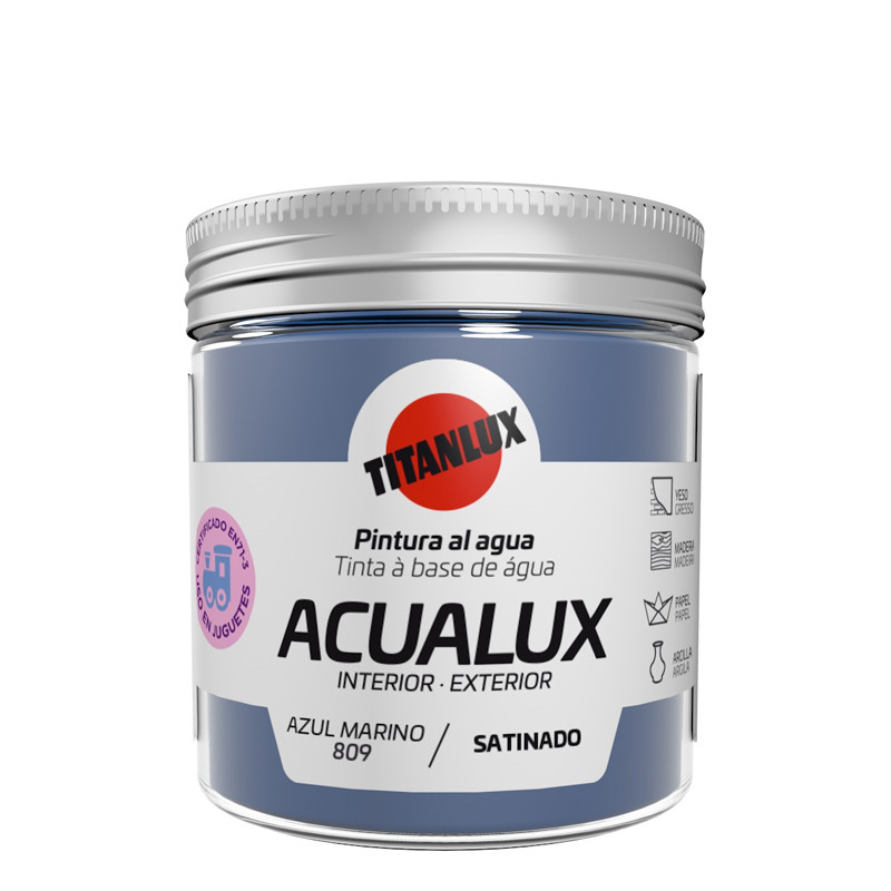 Titanlux Water-based paint Acualux Blue Colors Titanlux