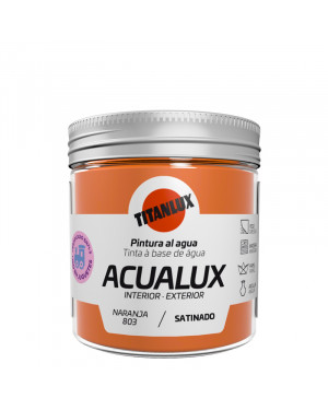 Titanlux Water-based paint Acualux Orange Colors Titanlux