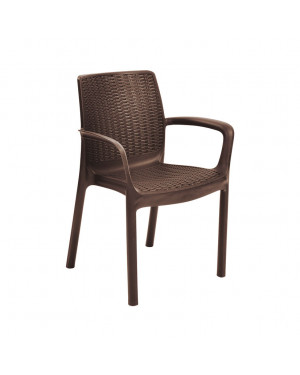 CADENA88 Stuhl aus Rattanimitat BALI