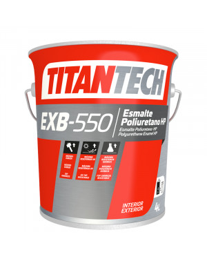 TitanTech Esmalte Poliuretano HP Brillo Blanco Base EXB-550 TitanTech