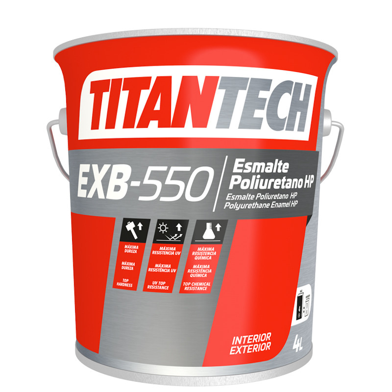 TitanTech Polyurethane Enamel HP Gloss White Base EXB-550 TitanTech