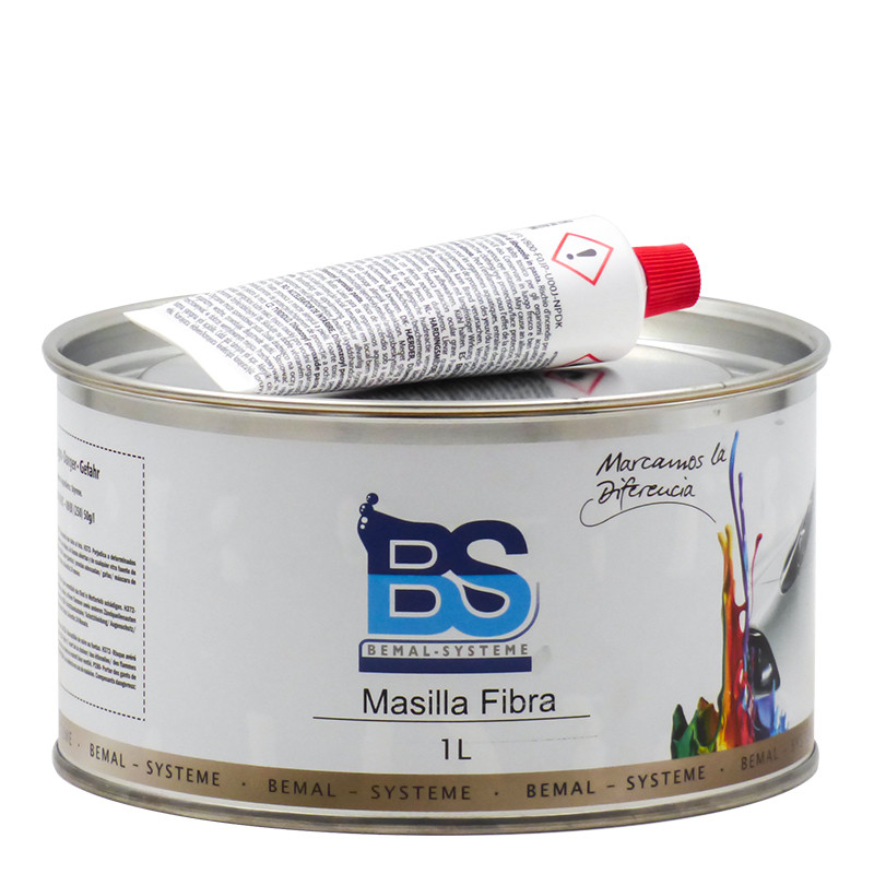 Bemal Systeme Wassrige Polyester Putty with BS fiber 1 L