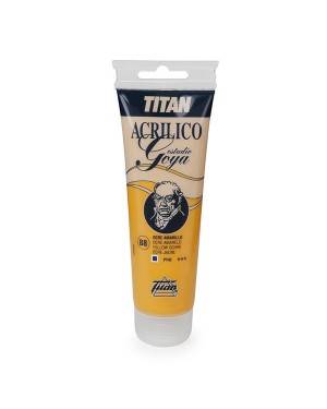 Couleurs jaune Titan Goya Acryliques étude