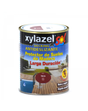 Xylazel Lasur suelos Sol Decking antideslizante Xylazel 750 ml