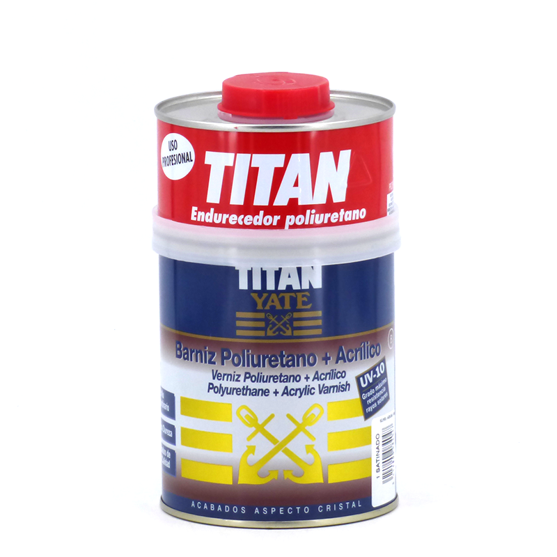 Titan Yacht Varnish Polyurethane + acrylic satin Titan Yacht