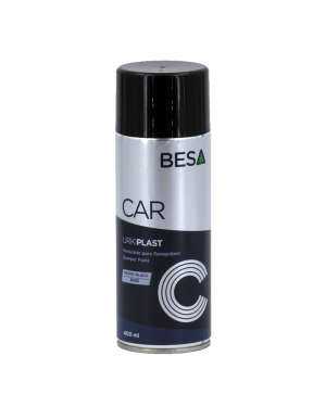Besa Spray strutturato per paraurti URKI-PLAST Nero 400ML BESA