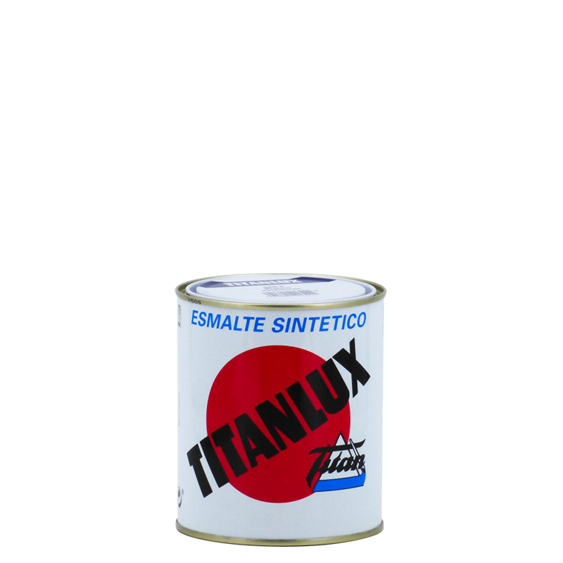 Titan Esmalte Titanlux Branco / Preto brilhante