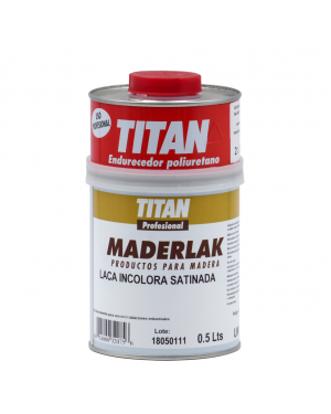 Titan Profesional Laca PU Incolora Satin Maderlak 750 ml