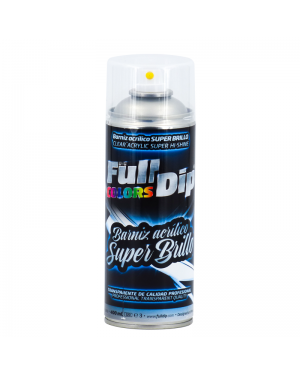 FULL DIP Spray Barniz Acrílico Super Brillo Full Dip 400 mL