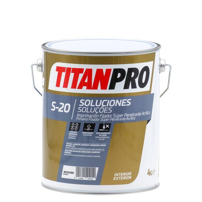 Titan Pro Imprimación Fijadora superpenetrante S20 Titan Pro