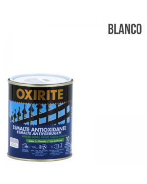 Xylazel Oxirite glatt 10 glänzend weiß-schwarz