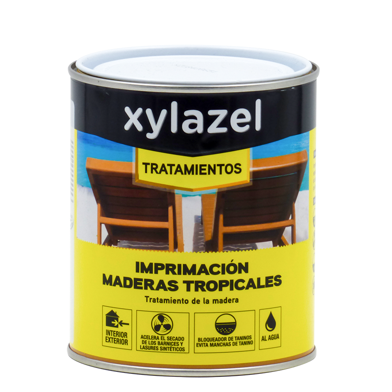 Apprêt pour bois tropical Xylazel Xylazel 750 mL