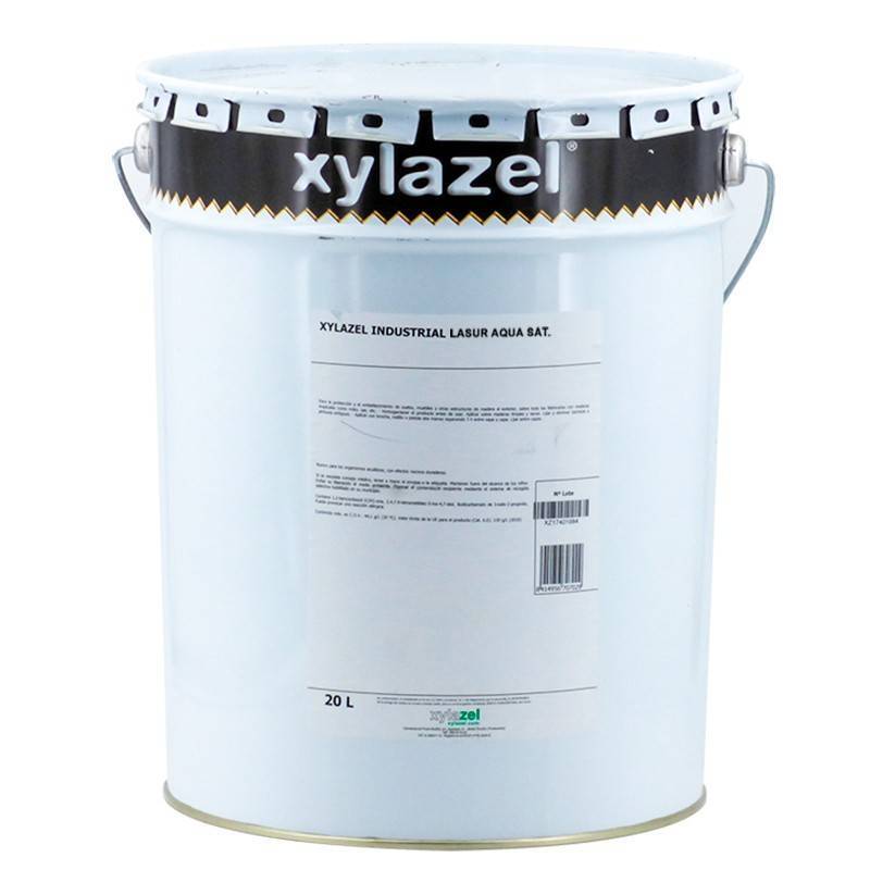 Xylazel Lasur Aqua Industriesatin Xylazel 20 L.