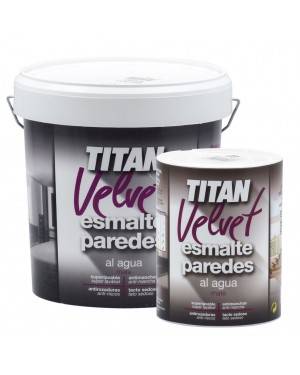 Paredes de esmalte Titan Titan Velvet White