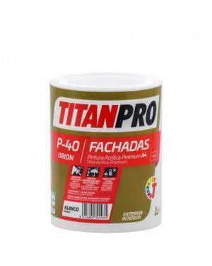 Titan Pro Peinture acrylique Premium A4 Mat Blanc P40 Titan Pro