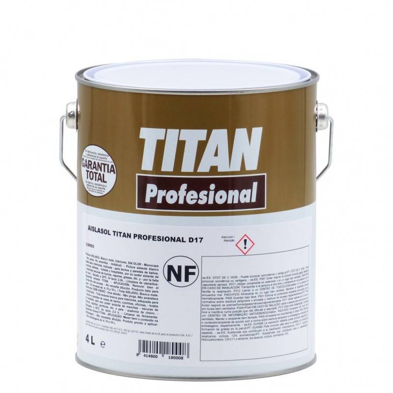 Titan Paint Isolant de solvant au titane