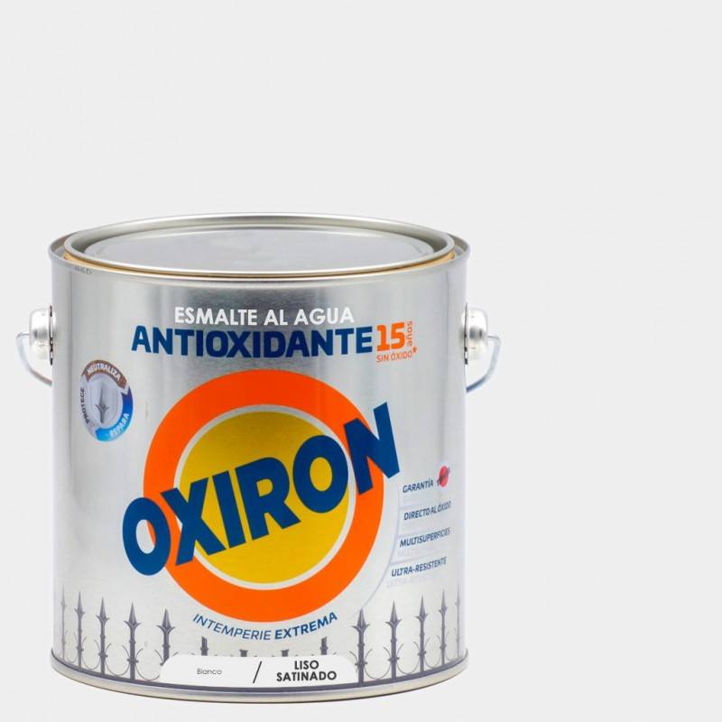 Titan antioxidante esmalte Titan Oxiron a água de cetim liso