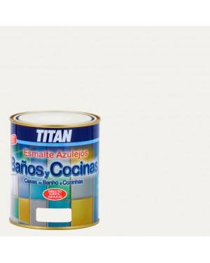 Titan Pittura per piastrelle da bagno e cucina Titan 750 ML