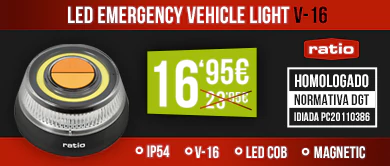 Luz emergencia coche